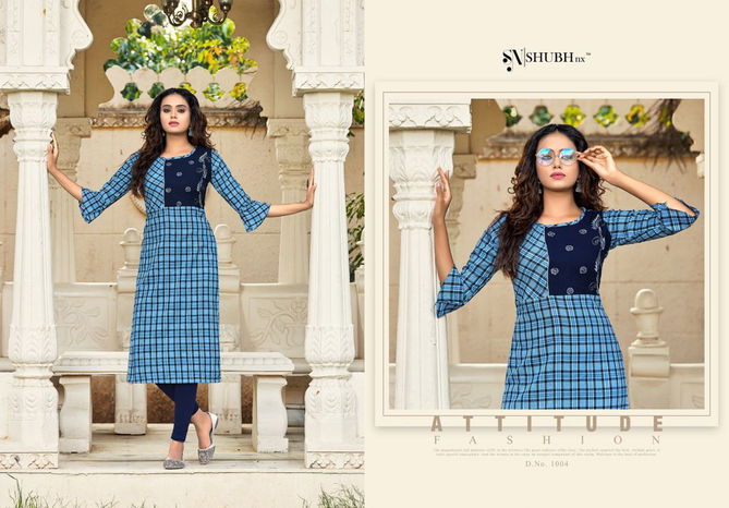 Shubh Kulfi 1 Viscose Handloom Ethnic Wear Designer Kurti Collection